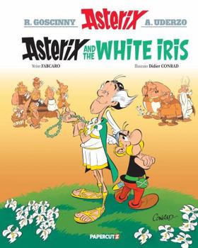 Hardcover Asterix Vol. 40: Asterix and the White Iris Book