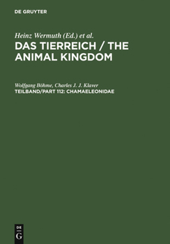 Hardcover Chamaeleonidae [German] Book