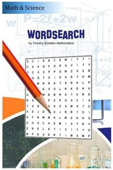 Paperback Math & Science WordSearch Book