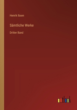 Paperback Sämtliche Werke: Dritter Band [German] Book