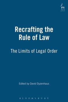 Hardcover Recrafting the Rule of Law Book