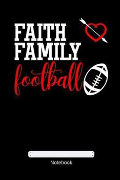 Paperback Faith Family Football Book