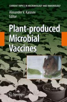 Hardcover Plant-Produced Microbial Vaccines Book