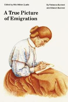 Hardcover A True Picture of Emigration Book
