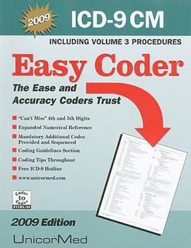 Paperback ICD-9 CM Easy Coder: Including Volume 3 Procedures Book