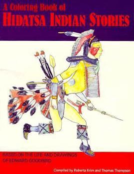 Paperback Hidatsa Indian Stories: Coloring Book