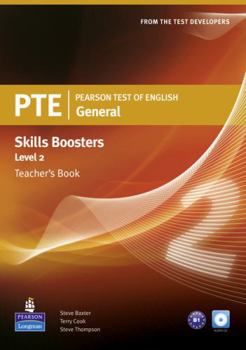 Paperback PEARSON TEST OF ENGLISH GENERAL SKILLS BOOSTER 2 TEACHER'S BOOK AND CD P Book