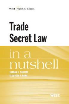 Paperback Trade Secret Law in a Nutshell Book