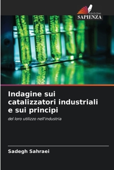 Paperback Indagine sui catalizzatori industriali e sui principi [Italian] Book