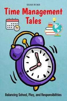 Paperback Time Management Tales: Balancing School, Play, and Responsibilities Book