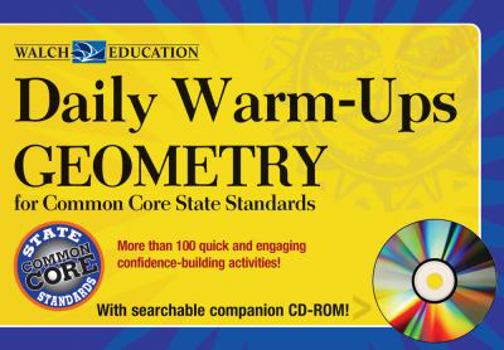 Paperback Daily Warm-Ups: Geometry Common Core Standards Book