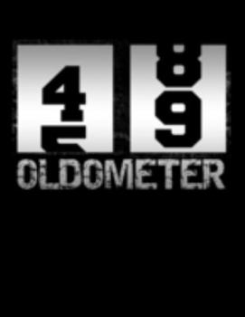 Paperback Oldometer 49: Oldometer 48-49 .49th Birthday Funny Gift Book