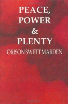 Hardcover Peace Power & Plenty Book