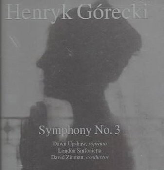 Music - CD Gorecki:Sym. 3 Book