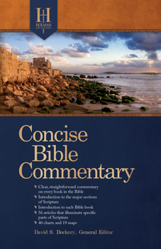 Paperback Holman Concise Bible Commentary Book