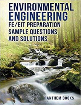 Paperback Environmental Engineering FE/EIT Preparation Sample Questions and Solutions Book