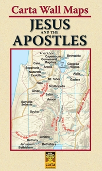 Wall Chart Carta Wall Maps: Jesus and the Apostles Book
