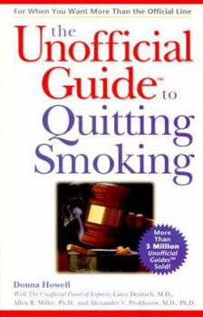 Paperback The Unofficial Guide to Quitting Smoking Book