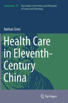 Paperback Health Care in Eleventh-Century China Book