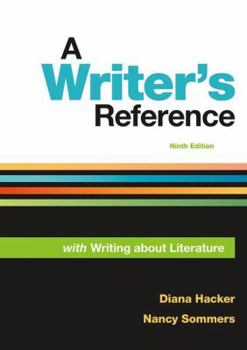Spiral-bound A Writer's Reference with Writing about Literature Book