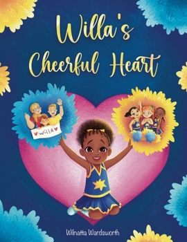 Paperback Willa's Cheerful Heart [Large Print] Book