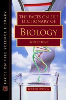 Hardcover The Facts on File Dictionary of Biology Book