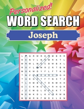 Paperback Joseph Word Search: Large Print Word Find Puzzles Book