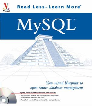 Paperback MySQL: Your Visual Blueprint to Open Source Database Management [With CDROM] Book