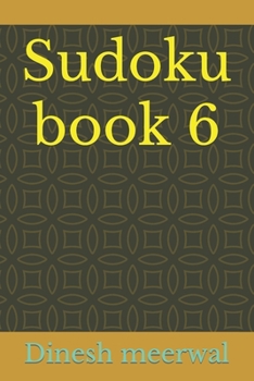 Paperback Sudoku book 6 Book