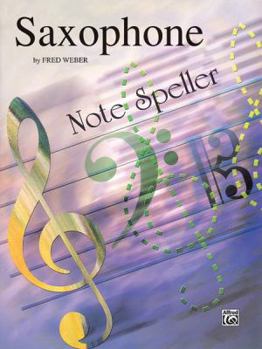 Paperback Note Spellers: Saxophone Book