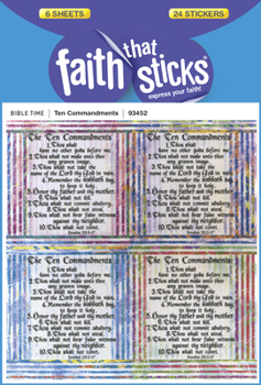 Stationery Ten Commandments Book