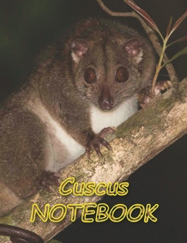 Paperback Cuscus NOTEBOOK: Notebooks and Journals 110 pages (8.5"x11") Book