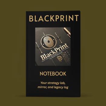 Hardcover BlackPrint Notebook: Cheat Codes for Succeeding in Corporate America as a Black Professional Book