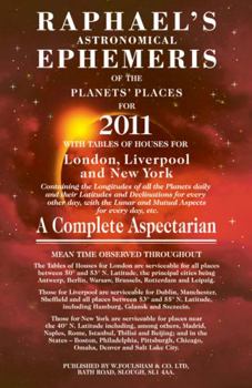 Paperback Raphael's Astronomical Ephemeris 2011 Book