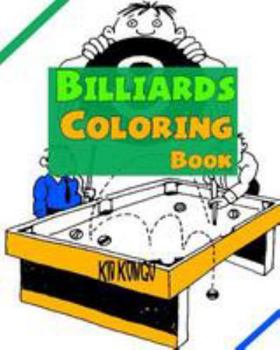 Paperback Billiards Coloring Book