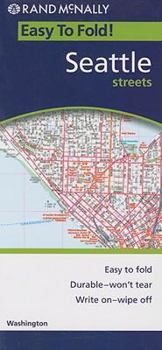 Map Rand McNally Easy To Fold! Seattle, Washington Book