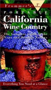 Paperback Frommer's Portable California Wine Country Book
