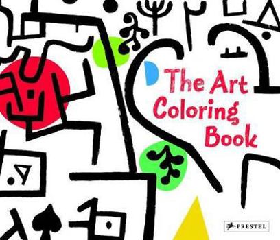 Paperback The Art Coloring Book