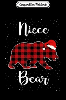 Composition Notebook: Niece Christmas Pajama Plaid Family Gift  Journal/Notebook Blank Lined Ruled 6x9 100 Pages