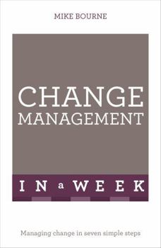 Paperback Change Management In A Week Book