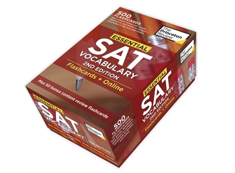 Cards Essential SAT Vocabulary, 2nd Edition: Flashcards + Online: 500 Essential Vocabulary Words to Help Boost Your SAT Score Book