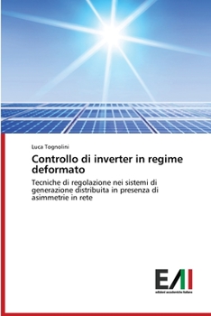 Paperback Controllo di inverter in regime deformato [Italian] Book