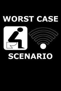 Paperback Notebook: Wi-Fi Toilet Offline Online Fun Gift 120 Pages, 6X9 Inches, Dot Grid Book