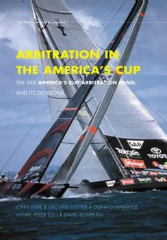 Hardcover Arbitration In The Americas Cup Book