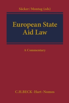 Hardcover European State Aid Law: A Commentary Book