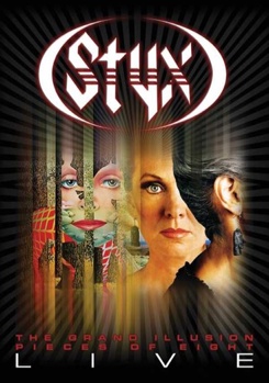 DVD Styx: The Grand Illusion / Pieces Of Eight Live Book