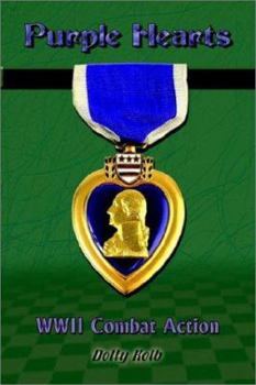 Hardcover Purple Hearts: WWII Combat Action Book
