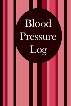 Paperback Blood Pressure Log Book