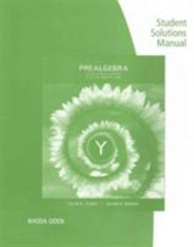 Paperback Student Solutions Manual for Tussy's Prealgebra, 5th Book