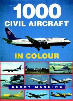 Paperback 1000 Civil Aircraft in Colour Book